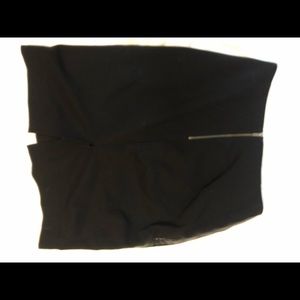Tuxedo pencil skirt